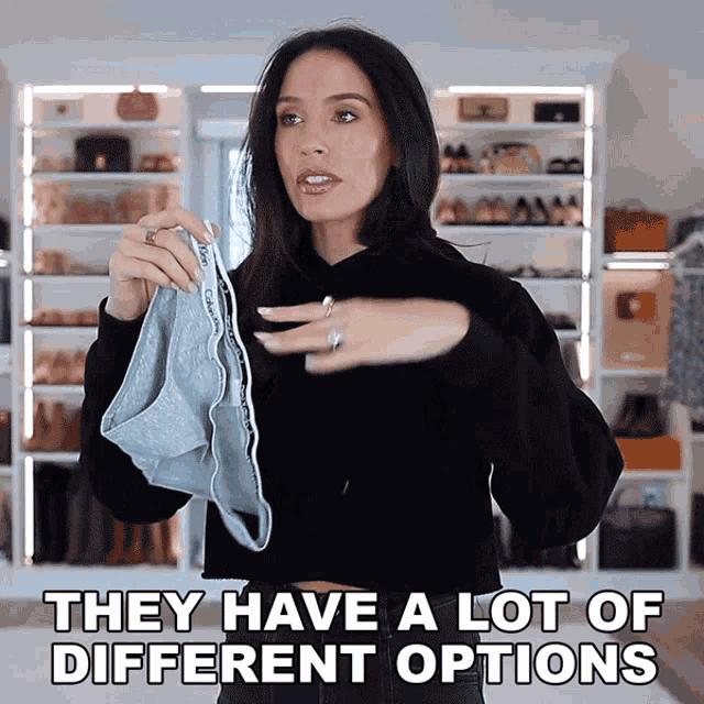 They Have A Lot Of Different Options Shea Whitney GIF - They Have A Lot Of Different Options Shea Whitney They Got Many Different Selections GIFs