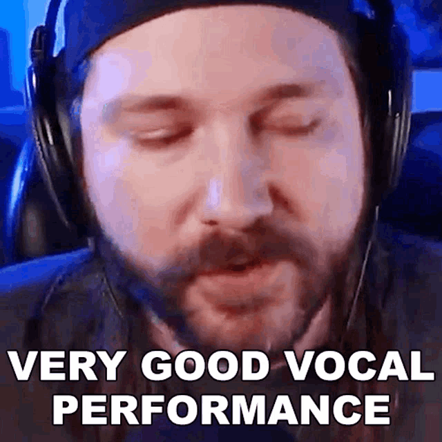 Very Good Vocal Performance Michael Kupris GIF - Very Good Vocal Performance Michael Kupris Become The Knight GIFs