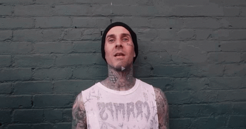 Travis Barker Rock On GIF - Travis Barker Rock On Lets Go GIFs