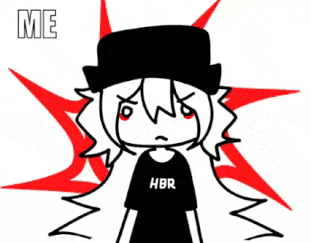 a cartoon of a person holding a red sun with the words `` me not wanna fight me go mute '' .