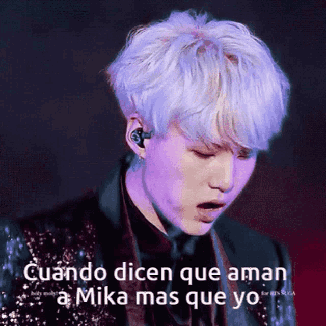 Yoongi De Mika GIF - Yoongi De Mika GIFs