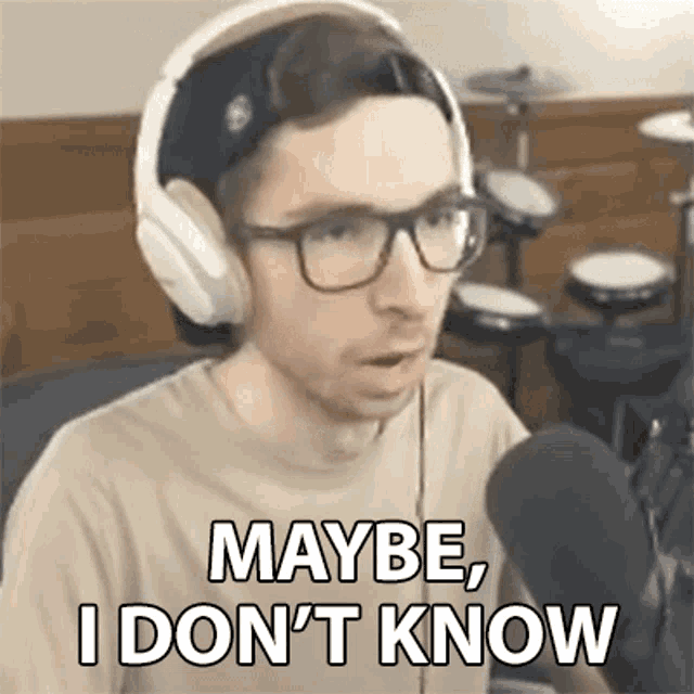 Maybe I Dont Know Brandon Clement GIF - Maybe I Dont Know Brandon Clement Petezahhutt GIFs