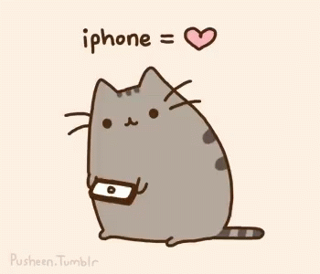 Cat Pusheen GIF - Cat Pusheen I Phone GIFs