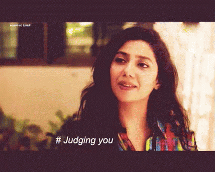 Judging Mahira GIF - Judging Mahira Yeah GIFs