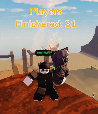 a screenshot of a video game with the words players finished 31