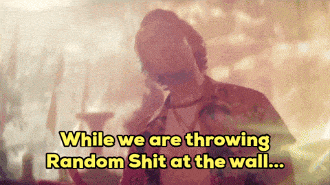 while we are throwing random shit at the wall ..