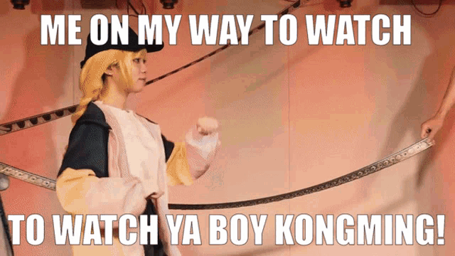 On My Way Watch Ya Boy Kongming Kong Ming GIF