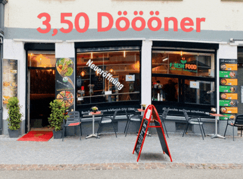 a restaurant called 3,50 doooner is open