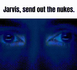 Tony Stark Jarvis GIF - Tony Stark Jarvis Nuke GIFs