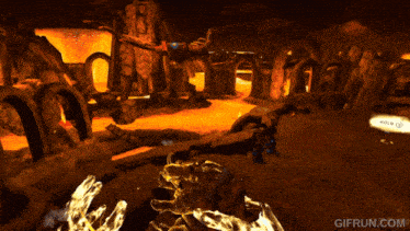 a screenshot of a video game with the words " you cannot squeeze greatness " on it