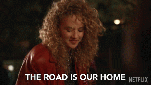 The Road Is Our Home Sabine GIF - The Road Is Our Home Sabine Katrina Cunningham GIFs
