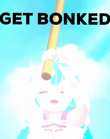 Bonk Getbonked GIF - Bonk Getbonked Lunahyu GIFs