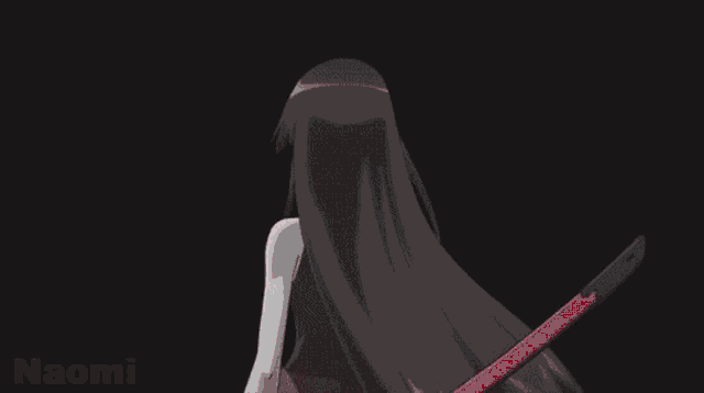 a person is being stabbed with a knife and blood is coming out of the wound