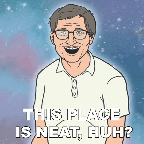 This Place Is Neat Huh Bill Gates GIF - This Place Is Neat Huh Bill Gates Beavis And Butt-head GIFs