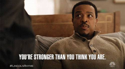 Youre Stronger Than You Think You Are Russell Hornsby GIF - Youre Stronger Than You Think You Are Russell Hornsby Lincoln Rhyme GIFs