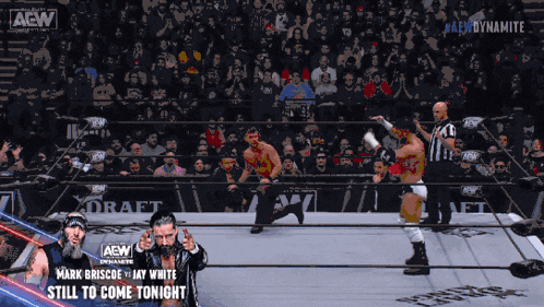 a wrestling match between mark bresode and jay white