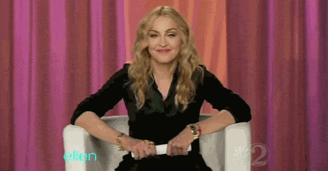 Oi. Madonna. GIF - Madonna Oh Hi Oh Hello GIFs