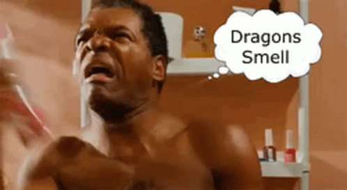 Dragon Smell Dragon Spray GIF - Dragon Smell Dragon Spray Stank GIFs