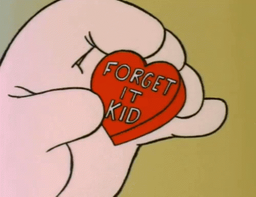 Forget It Kid Charlie Brown GIF - Foreveralone Charliebrown Valentines GIFs