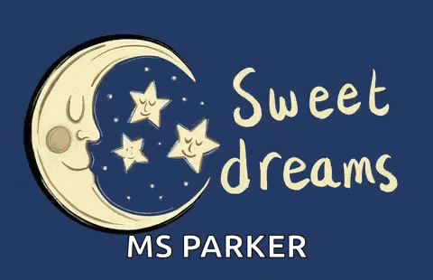 a drawing of a crescent moon and stars with the words sweet dreams