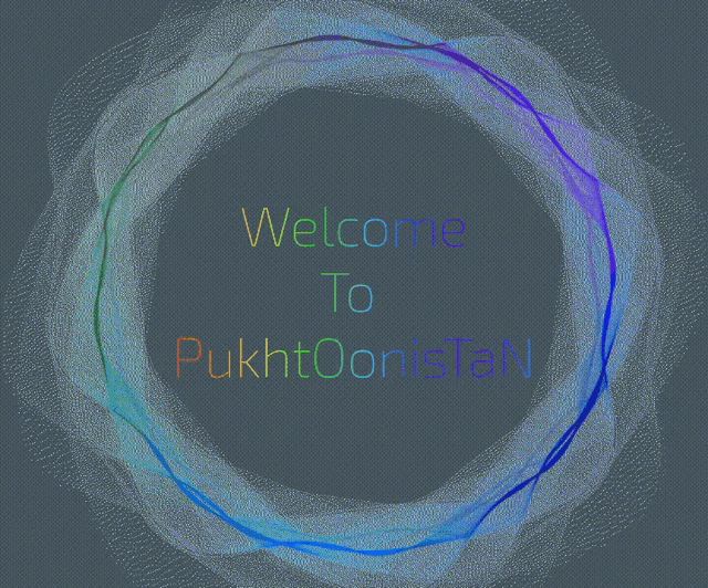 a colorful circle with the words welcome to puktoonistan in the center