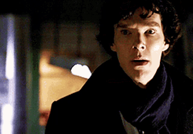 Sherlock Benedict Cumberbatch GIF - Sherlock Benedict Cumberbatch Shocked GIFs