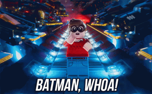 Batman, Whoa! GIF - Lego Batman Whoa Surprised GIFs