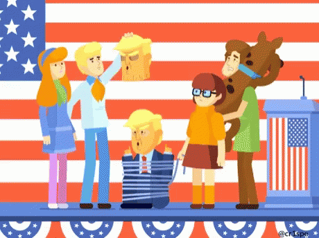Election Trump GIF - Election Trump Scooby GIFs