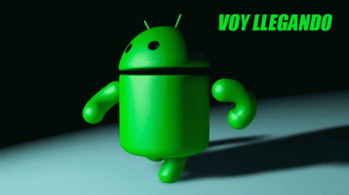 Androide Caminando: Voy Llegando GIF - Androide Caminando Voy Llegando GIFs