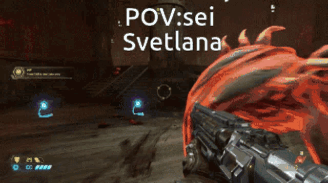 a screenshot of a video game with the name pov:sei svetlana