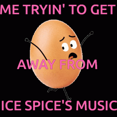 Ice Spice Egg GIF