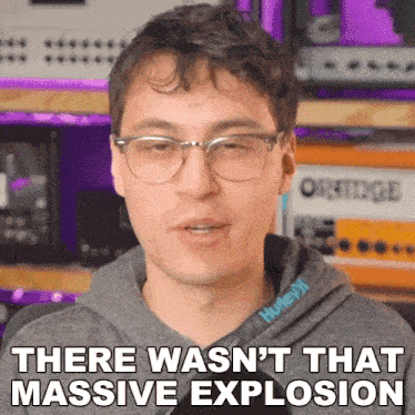 There Wasnt That Massive Explosion Hunter Engel GIF - There Wasnt That Massive Explosion Hunter Engel Agufish GIFs
