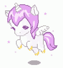 Unicorn Christina GIF