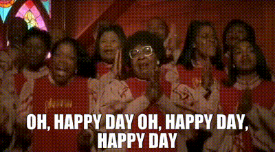 Oh Happy Day Nutty Professor GIF - Oh Happy Day Nutty Professor Church Choir GIFs