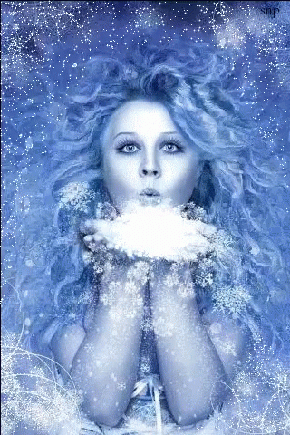 Lady Snow GIF - Lady Snow Winter GIFs