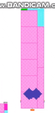 a pink and blue graphic with the words bandicam.com in the upper right corner