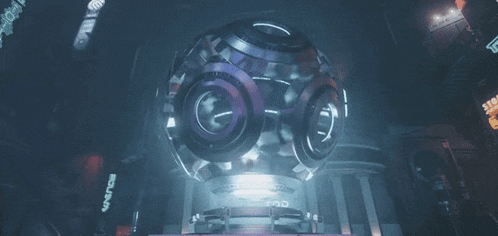 a futuristic looking object with a sign that says ' stealth ' on it
