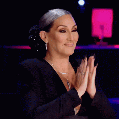 Applause Michelle Visage GIF - Applause Michelle Visage Queen Of The Universe GIFs