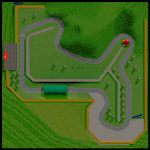 N64 Mario Raceway Map GIF - N64 Mario Raceway Mario Raceway Map GIFs