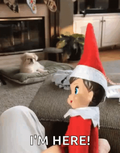 Christmas Presents Elf On The Shelf GIF - Christmas Presents Elf On The Shelf Sneaky GIFs