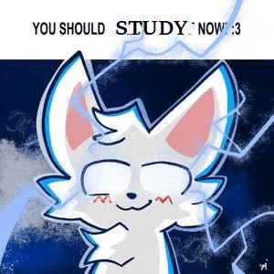 a drawing of a cat with a lightning bolt coming out of its head .