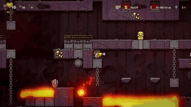 a screenshot of a video game with the number 16 on the top left