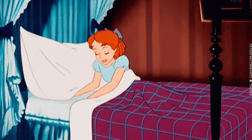 Wendy Darling Peter Pan GIF - Wendy Darling Peter Pan In Bed GIFs
