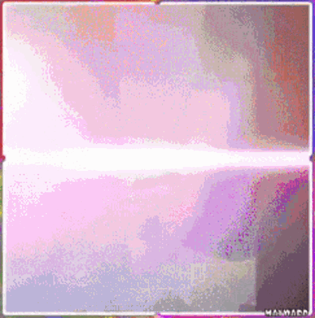 a pink and purple background with a rainbow colored frame