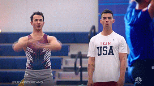 No Clapping Olympic Dreams Featuring Jonas Brothers GIF - No Clapping Olympic Dreams Featuring Jonas Brothers Stop Clapping GIFs