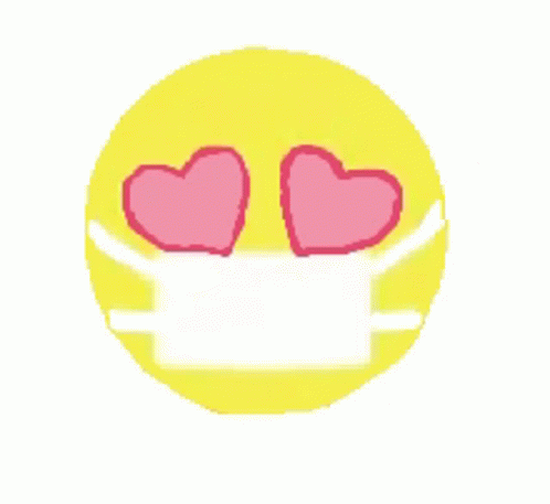 Mask Emoji GIF - Mask Emoji Heart Eyes GIFs