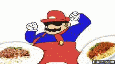 Spaghetti Mario GIF - Spaghetti Mario Swag GIFs