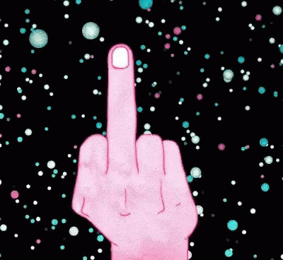 Middle Finger Fuck You GIF - Middle Finger Fuck You Trippy GIFs