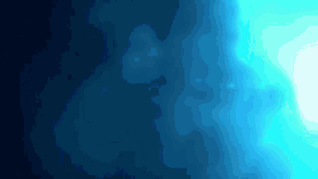 a dark blue background with a light coming from the right