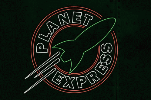 Planet Express Futurama GIF - Planet Express Futurama Logo GIFs